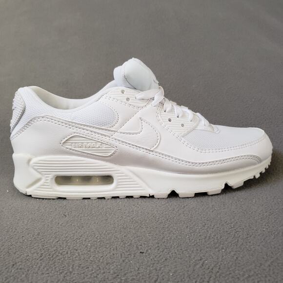 Nike Air Max 90 Sneaker in‎ White Size W8/M6.5 NIKR-WZ579 - Picture 1 of 15